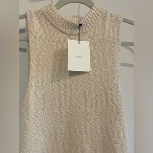 Brand New DISSH Dakota Natural High Neck Maxi Dress in Size S